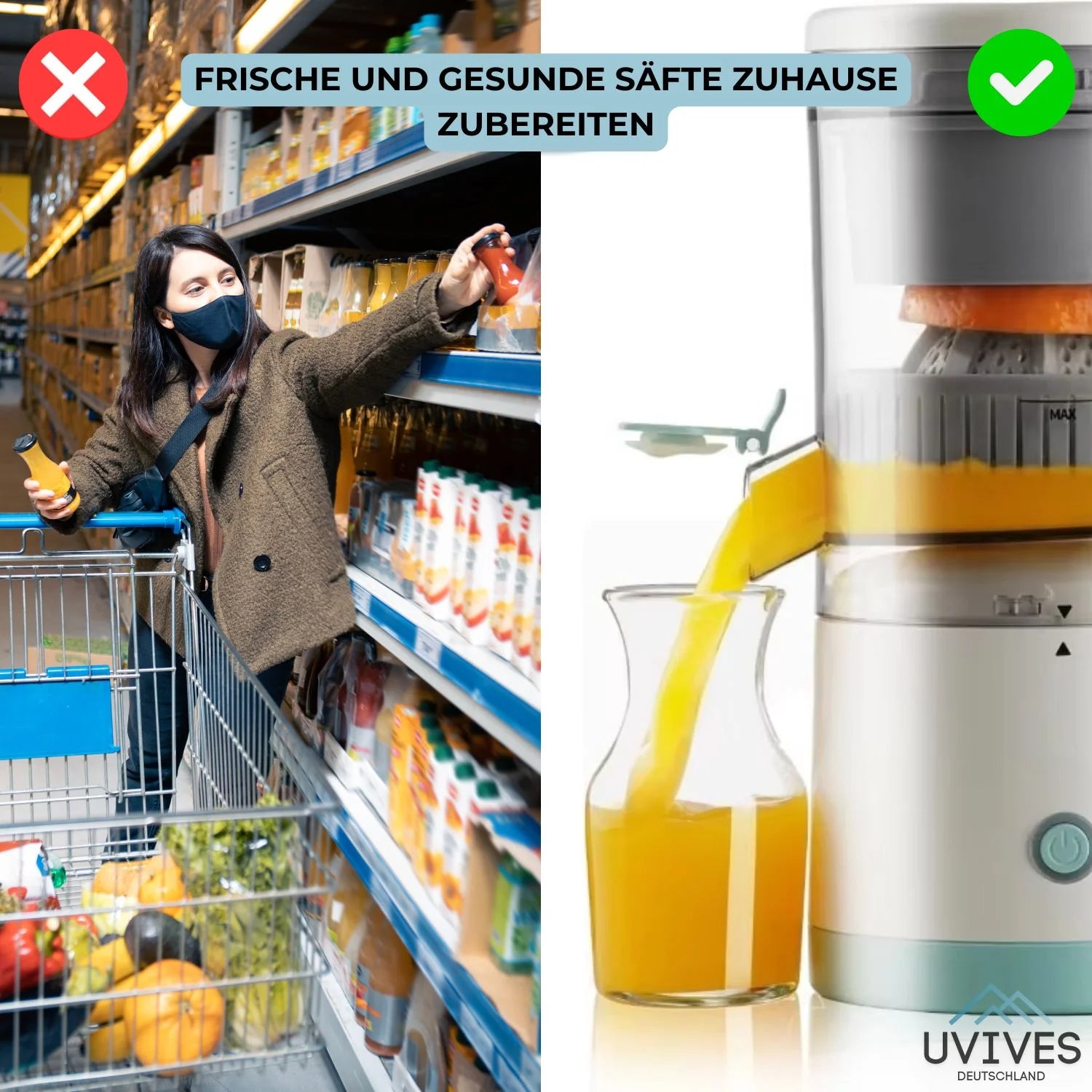 ZumoRápido": Jugo Fresco al Instante