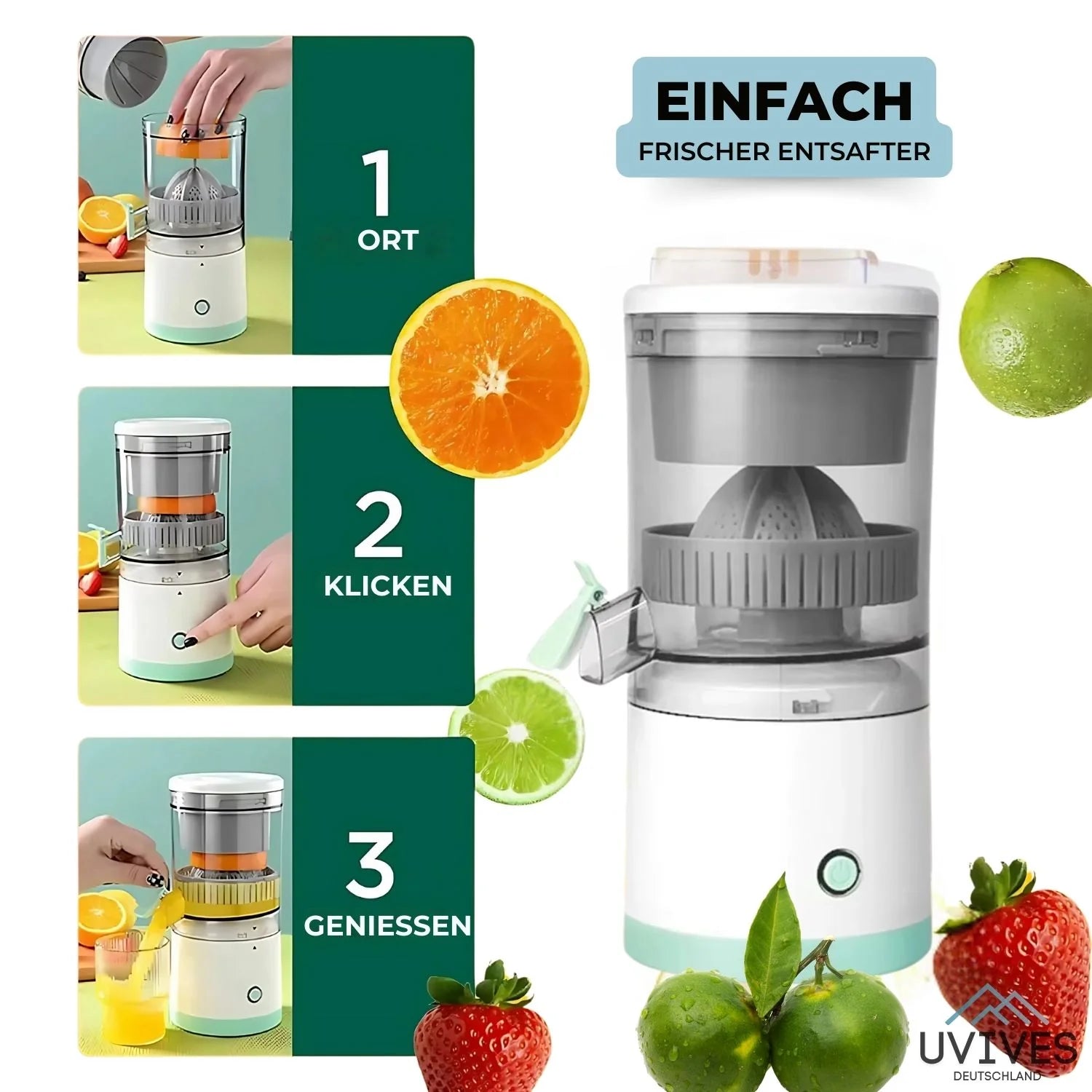 ZumoRápido": Jugo Fresco al Instante